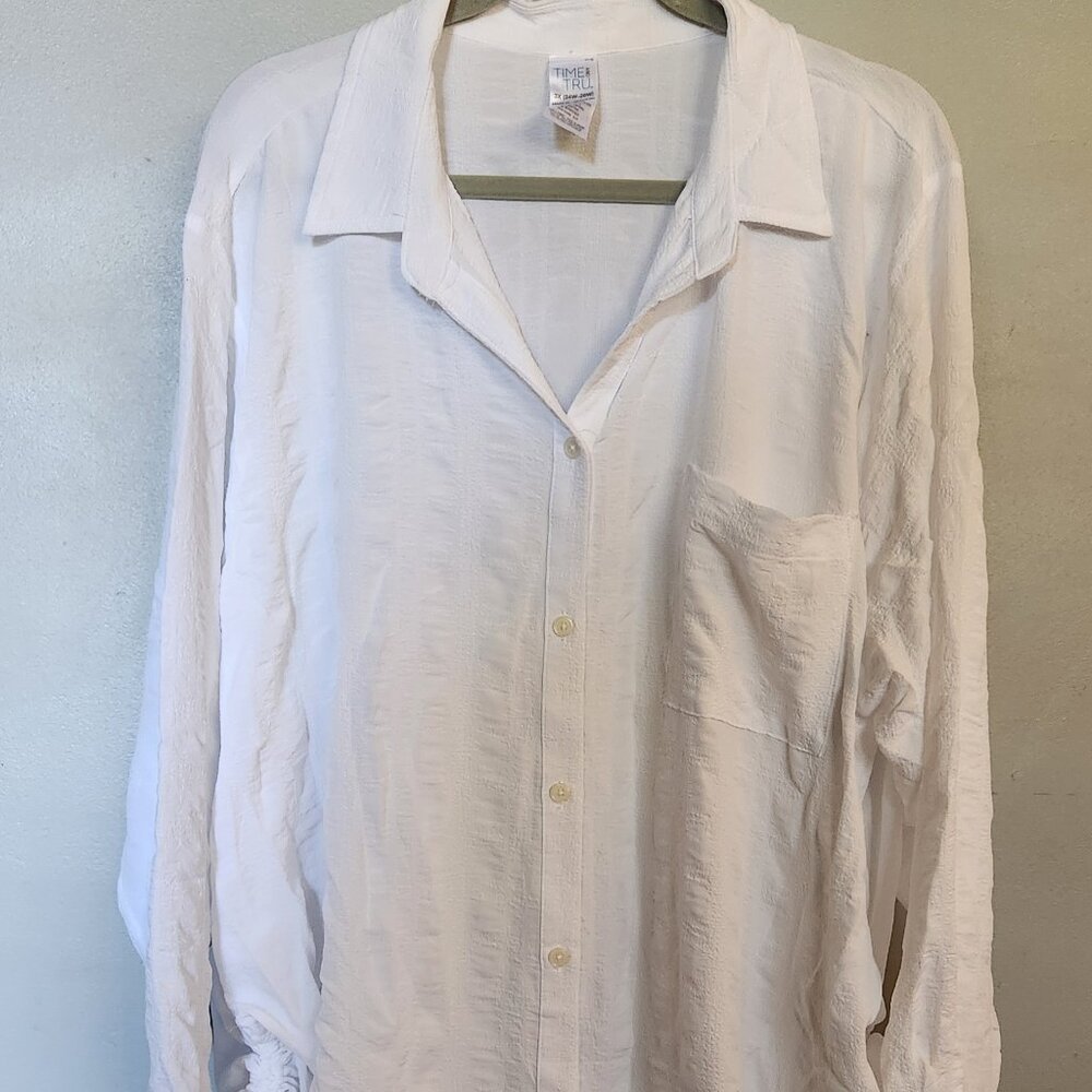 Crepe Swim cover up